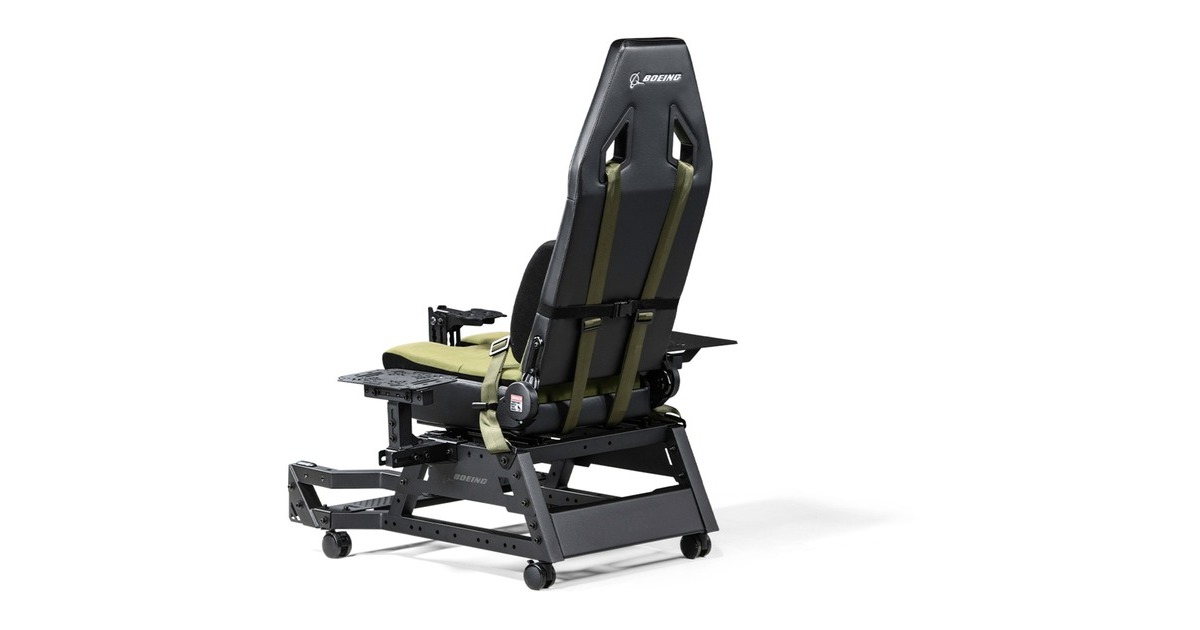 Next Level RacingFlight Seat Pro Boeing Military Edition racing simulator  (Zwart)