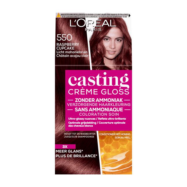 L'Oréal Paris Casting Crème Gloss Haarverf 550 Licht Mahoniebruin