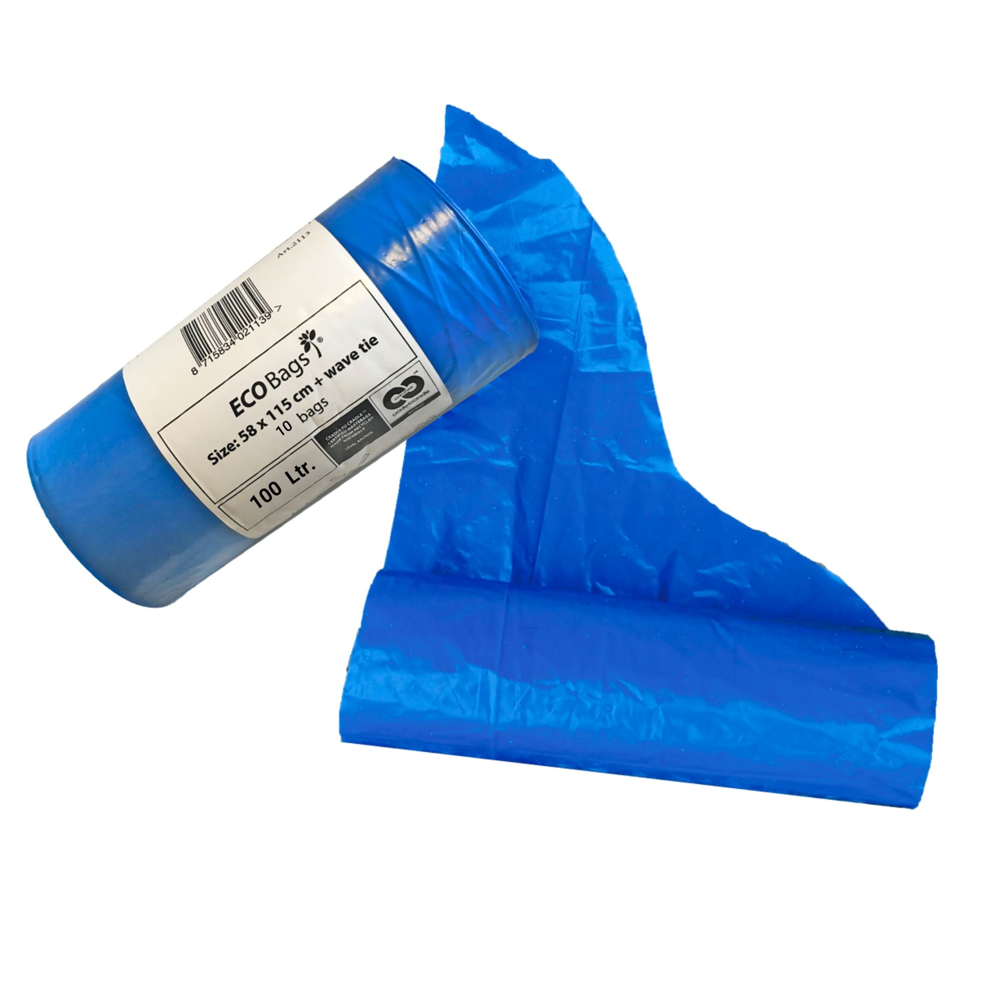 Diaper Champ ECO Bags – Umweltfreundliche Müllbeutel aus 100% recyceltem Material - 100 Liter