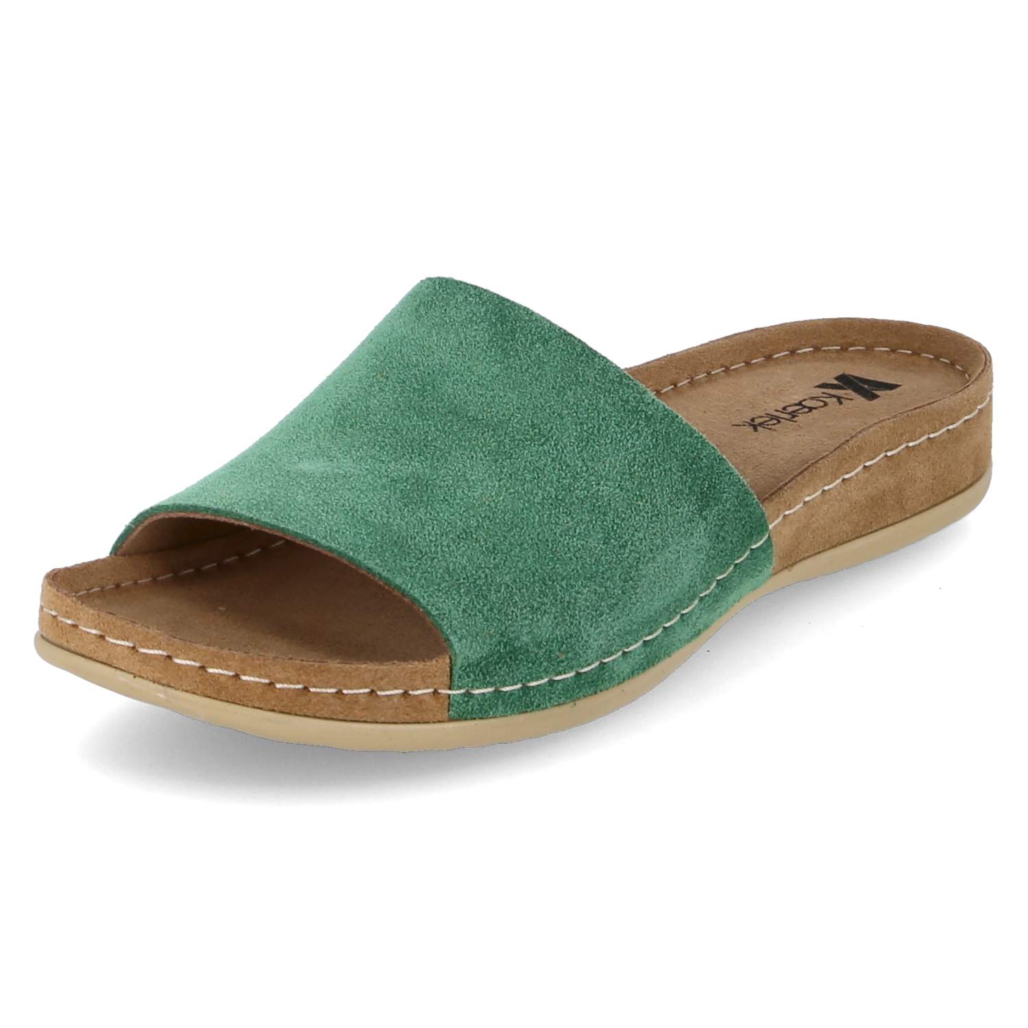 Kaerlek Pantoletten - green polo