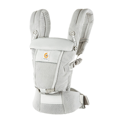 Porte bébé Adapt SoftFlex Mesh Gris Perle - ERGOBABY