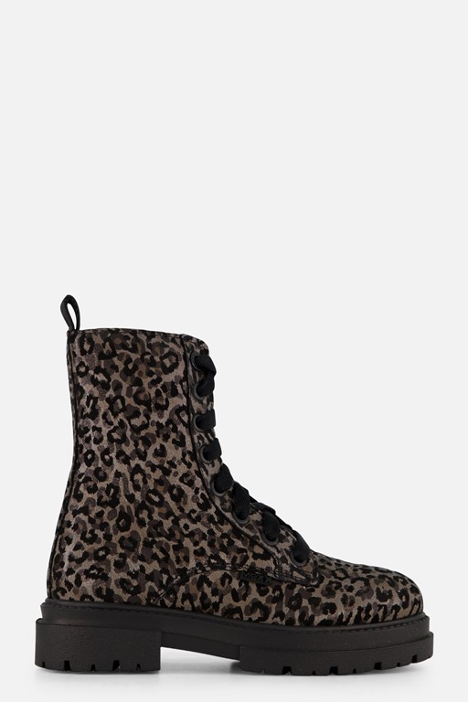 Mexx Billy Bo Veterboots grijs Leer
