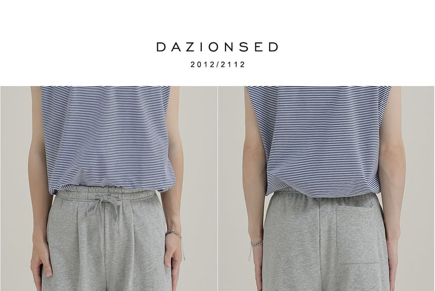 DAZO Studios - Effen shorts met trekkoordtaille
