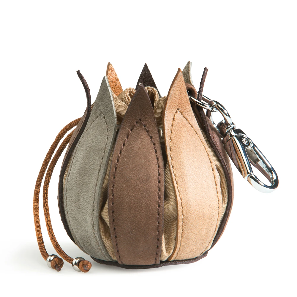 Tulip Wallet Flat Cognac / Multi Tulip