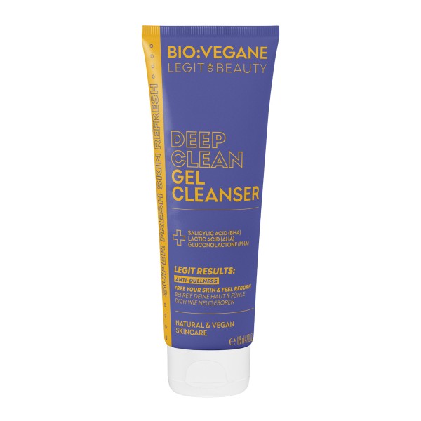 Bio:Végane Deep Clean Gel Cleanser 125ml