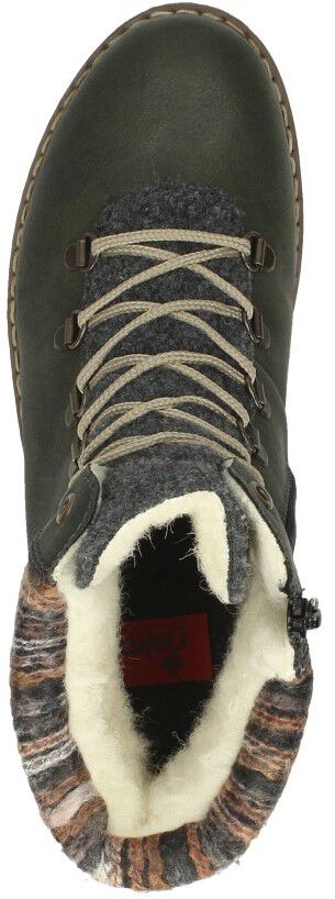 Rieker Dames veterschoenen groen