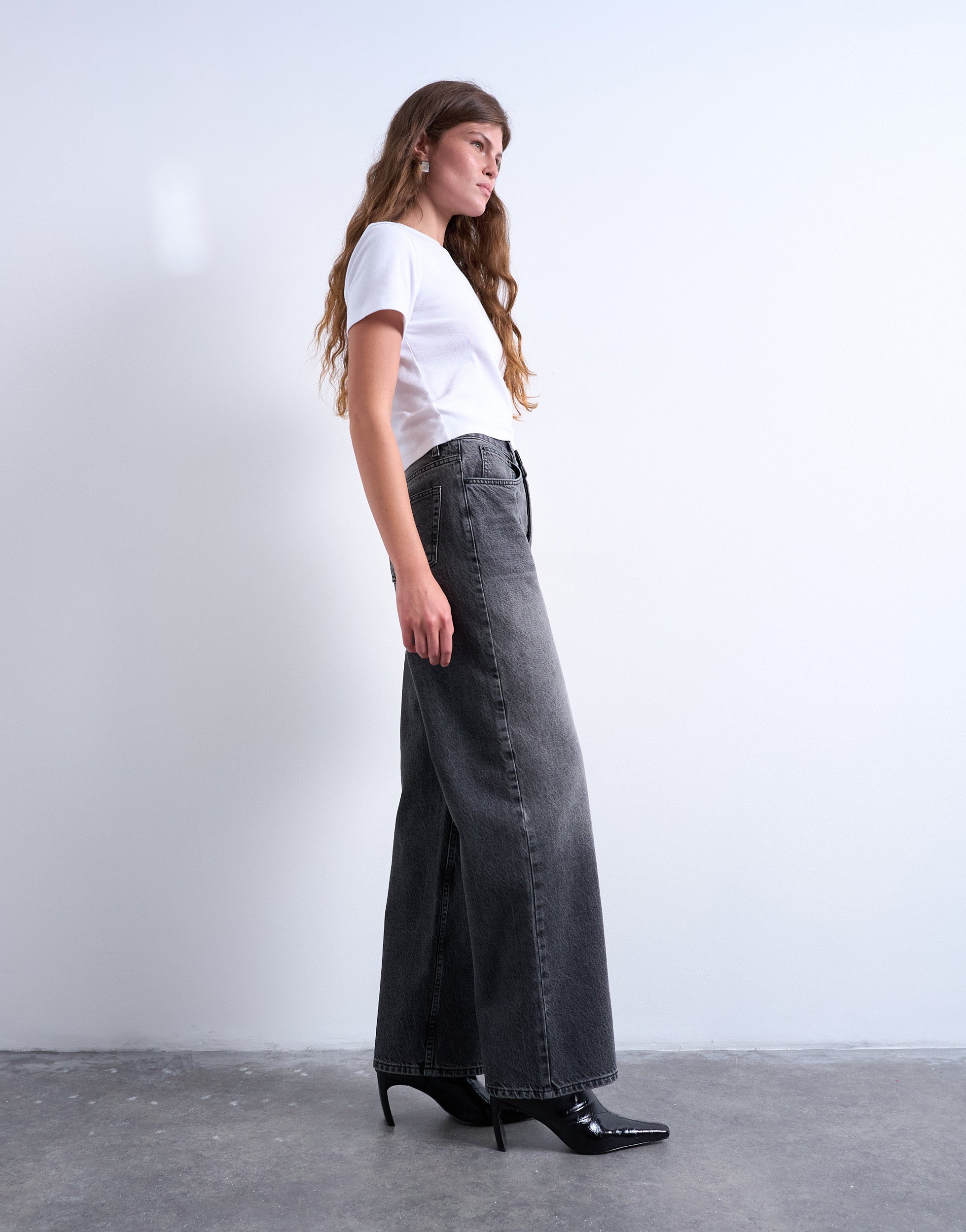 TSCOLUMN Mid rise Regular fit Jeans