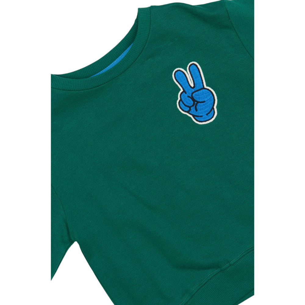 Køb THE NEW Siblings Alpine Green Phineas Oversize Sweatshirt