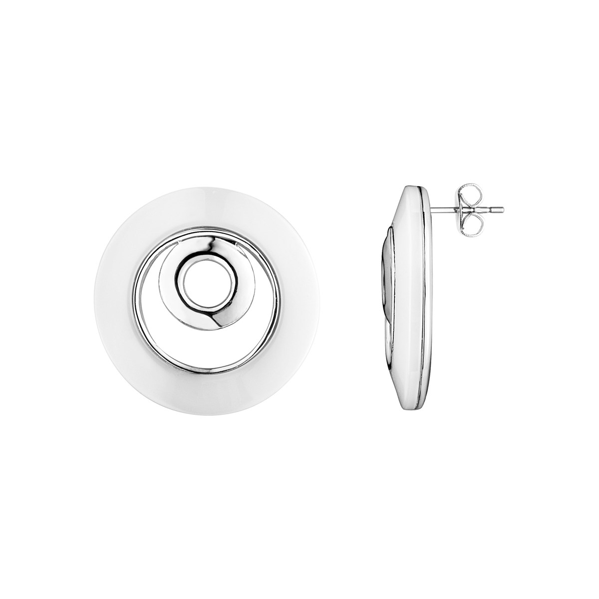 Boucles d'oreilles pendantes en Argent