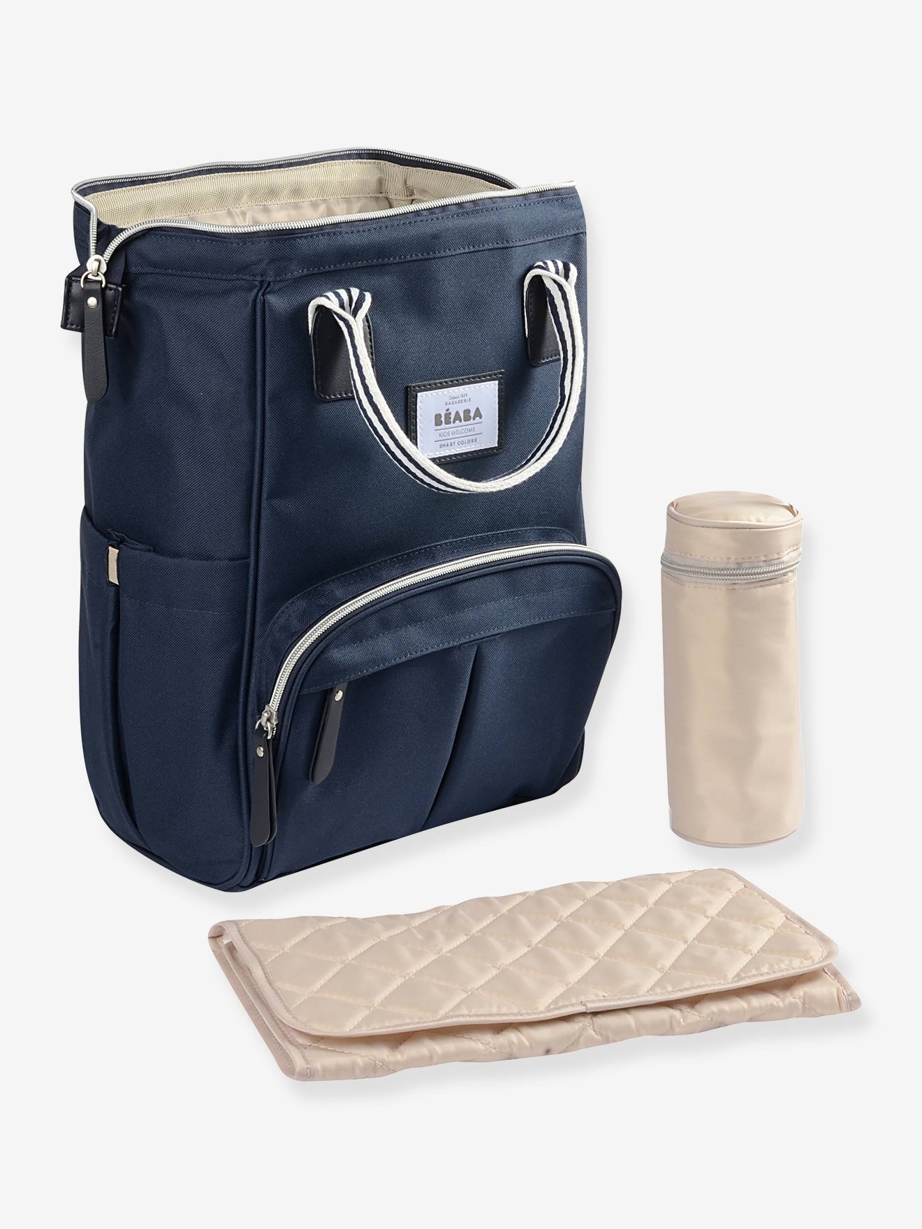 Bolsa de maternidade BEABA Wellington lisa azul-escura