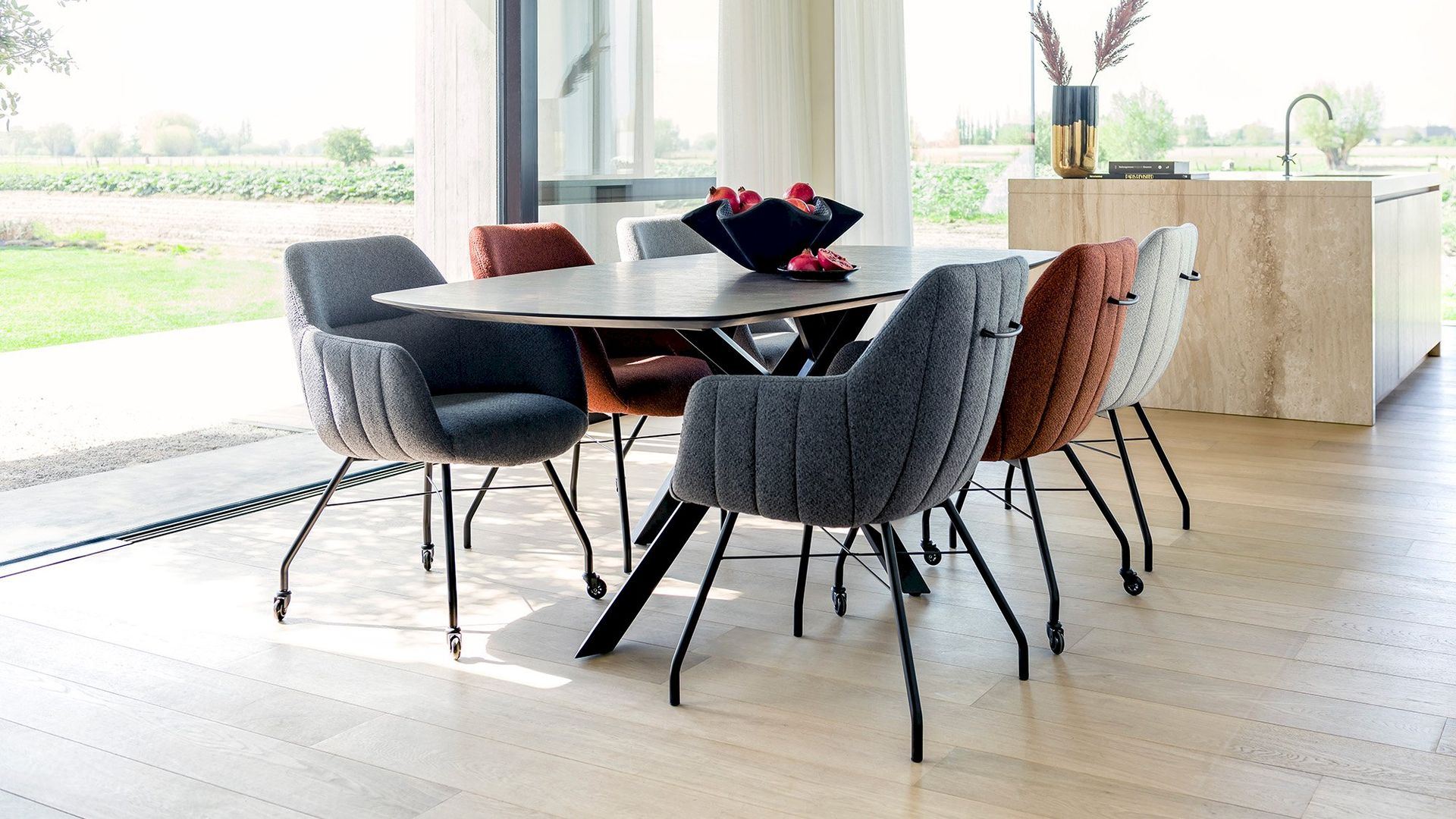 XOOON   Masura Uitschuifbaar Eettafel