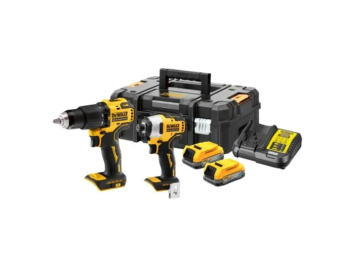 DeWALT DCK2062E2T-QW, 1/4