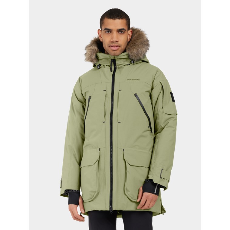 Didriksons Zeus Usx Parka 2 Wild Forest Green