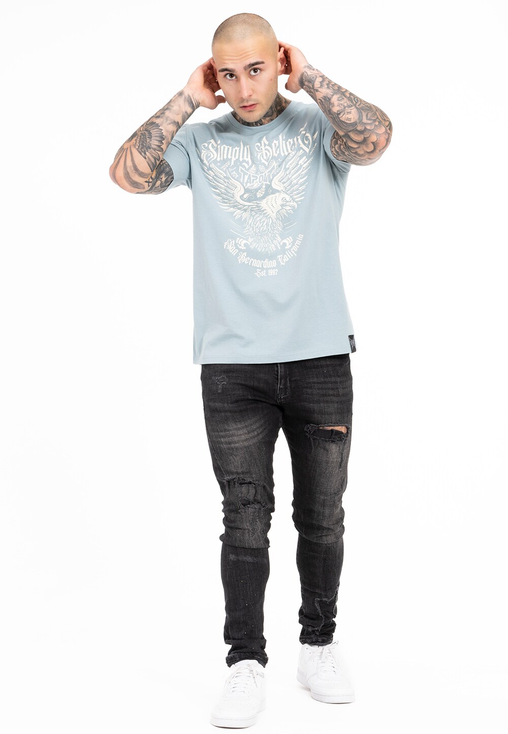 Tapout Herren T-Shirt lockere Passform THROPER
