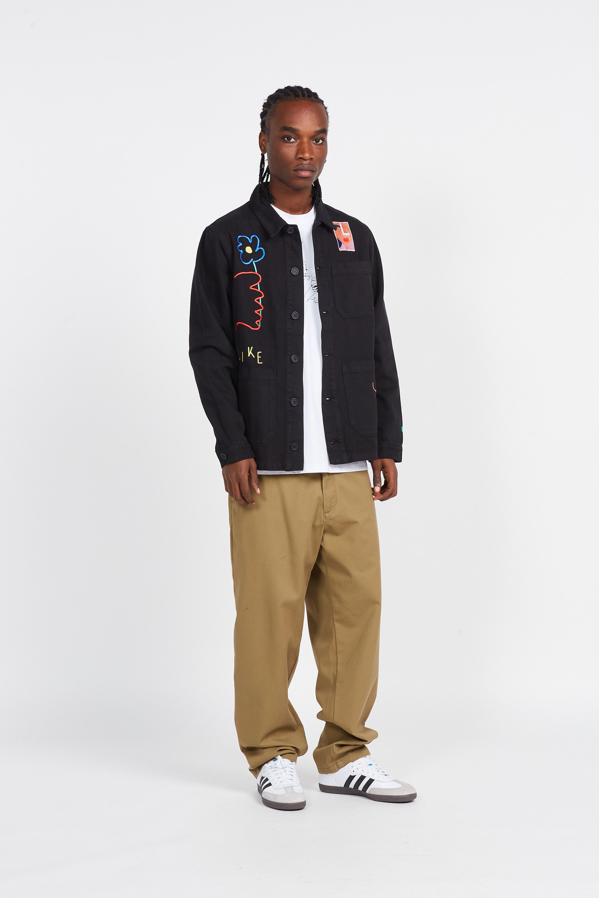 ENCRE Veste  I LIKE U  Noir