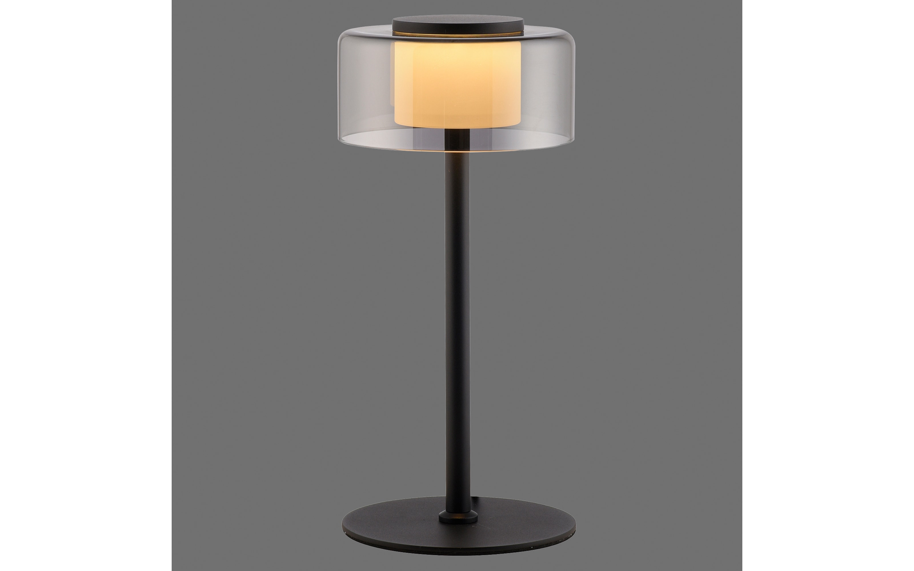 LED-Tischleuchte schwarz, inkl. Dimmfunktion