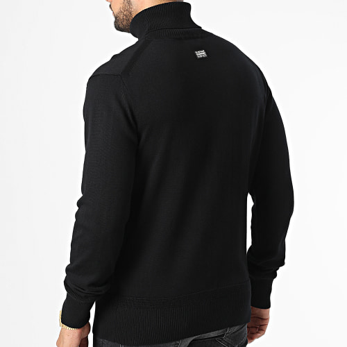 Pull Col Roulé Premium Core D21933-C560 Noir
