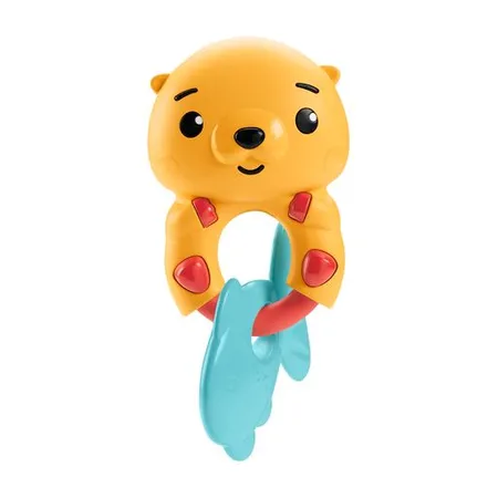 Fisher-Price Tierische Aktivitäts-Beißringe, 1 Stück, 5-fach sortiert