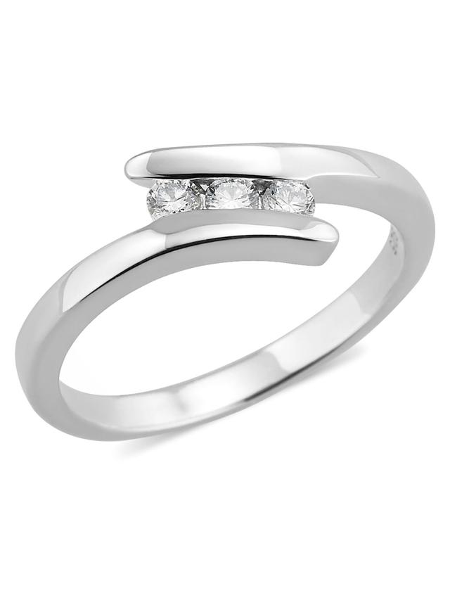 Brillant-Ring, 0,21 ct., LG, Silber 925 poliert