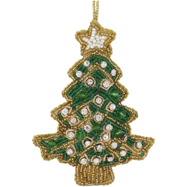 Blokker Funbal - Kerstboom Borduur Glitterkralen