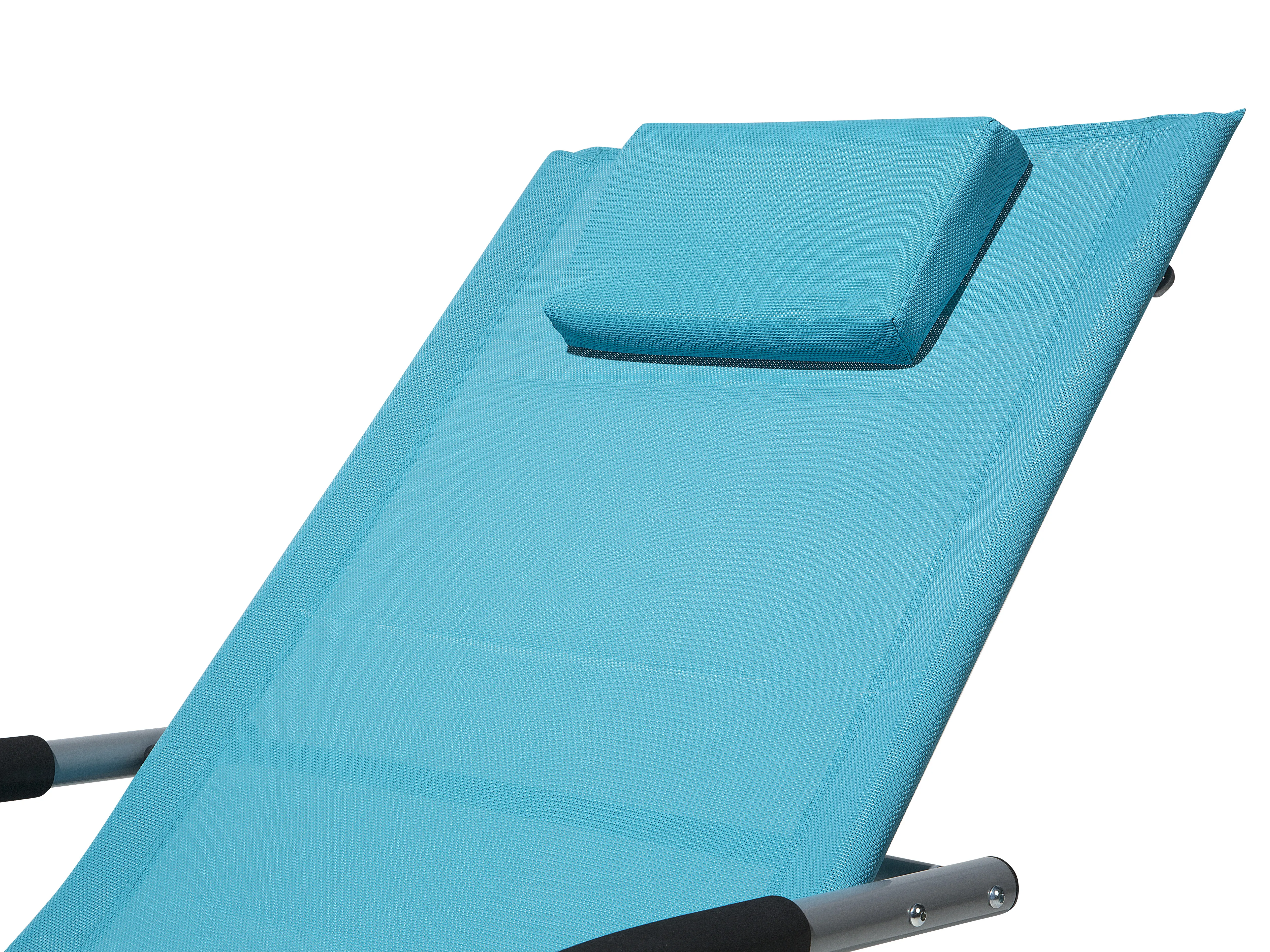 Schommel-ligstoel CARANO Metaal Turquoise