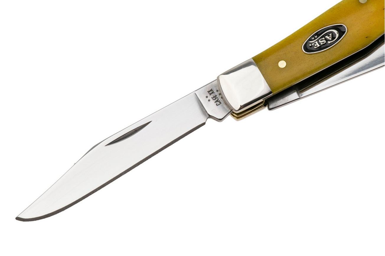Case Medium Stockman Smooth Yellow Bone, 20029, 63032 SS zakmes