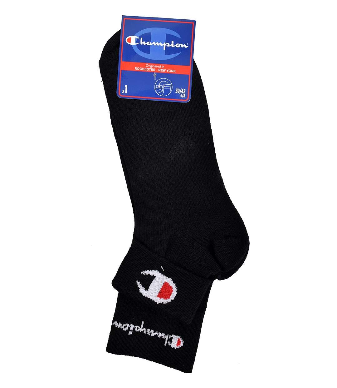 Chaussettes homme CHAMPION SPORT -Assortiment modèles photos selon arrivages- Pack de 4 paires Revers CHAMPION