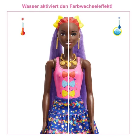 Barbie Color Reveal Hair Feature Spielset - Bows