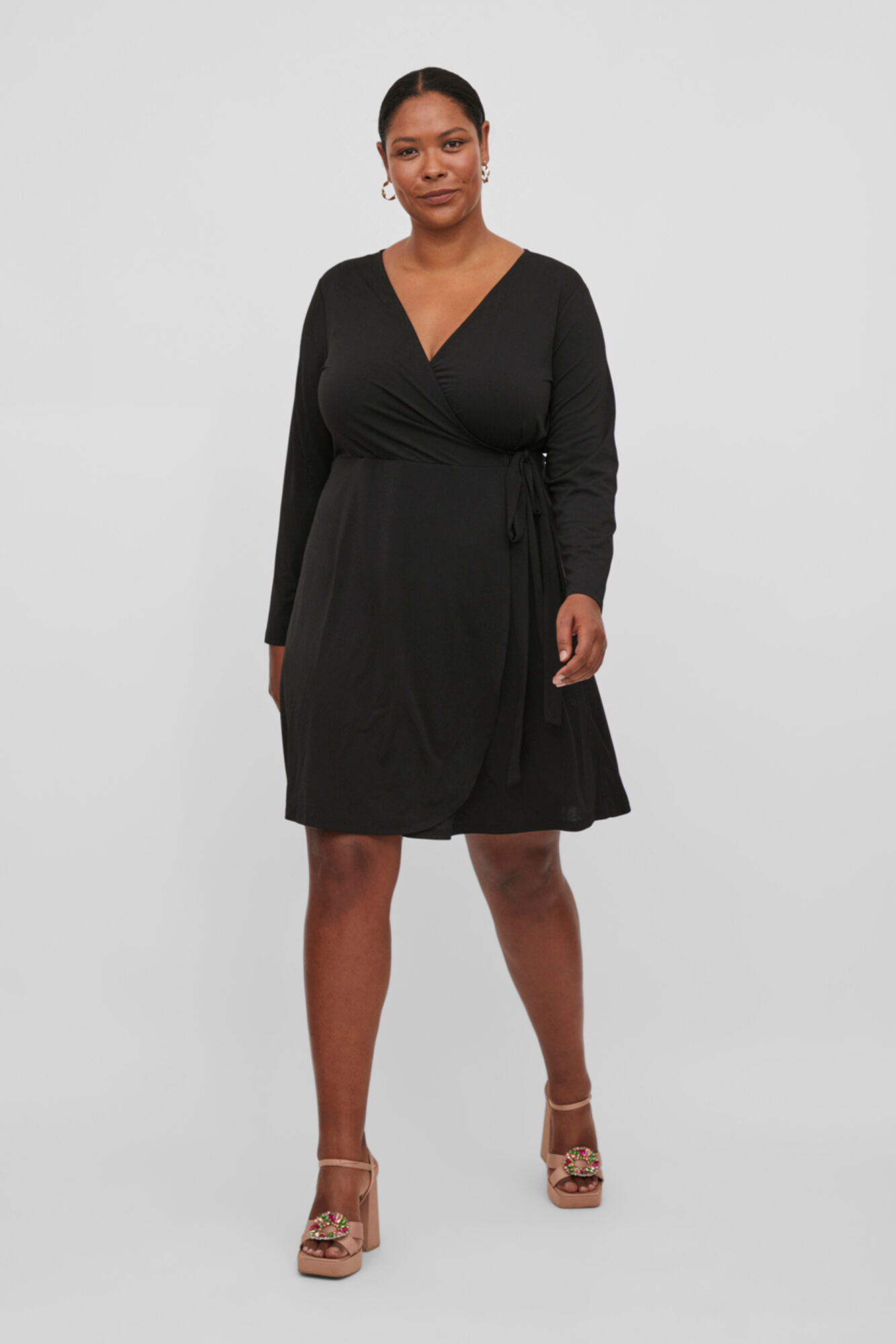 Vestido envelope - Preto