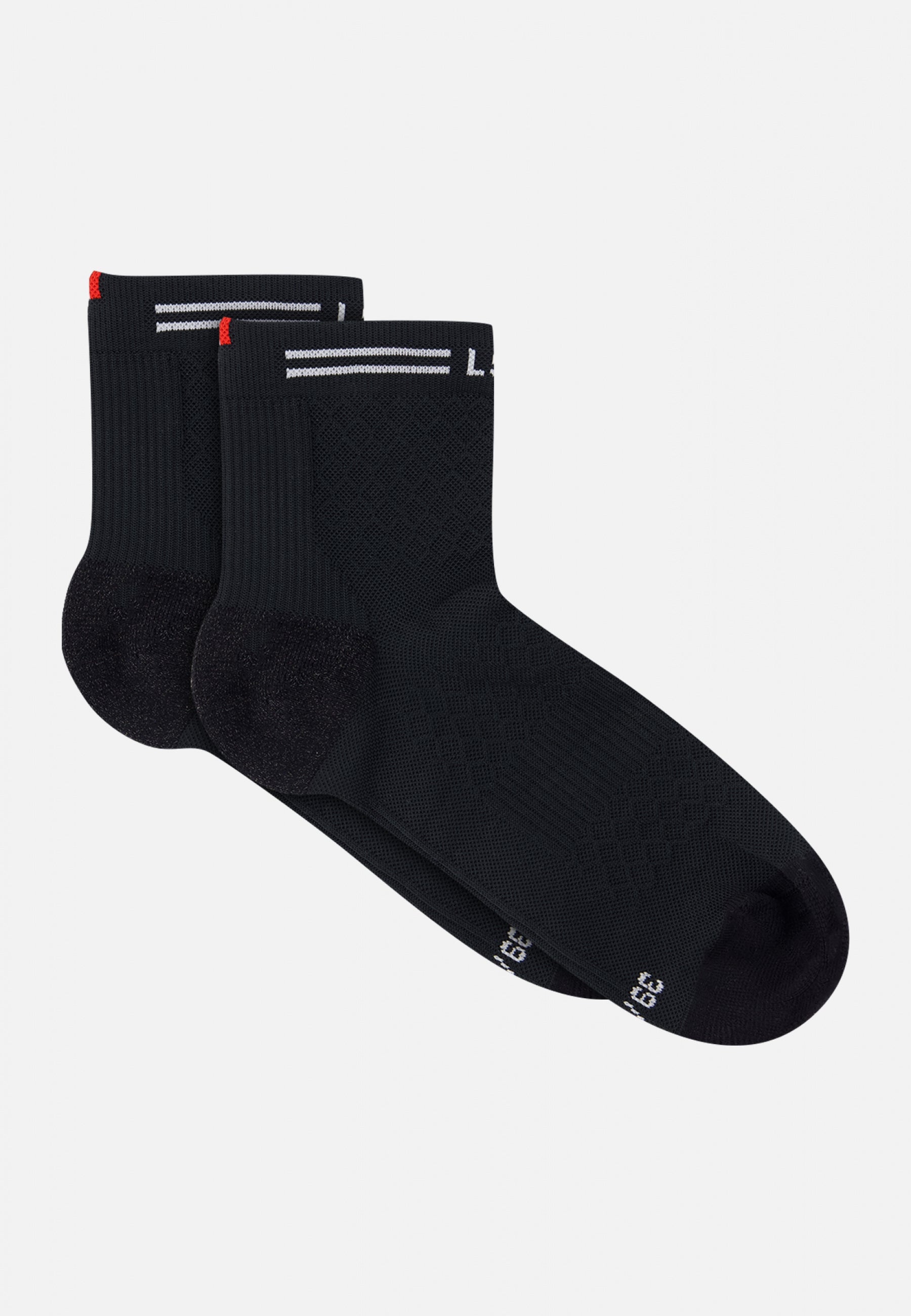 Chaussettes courtes en polyamide-Bryan Training Noir