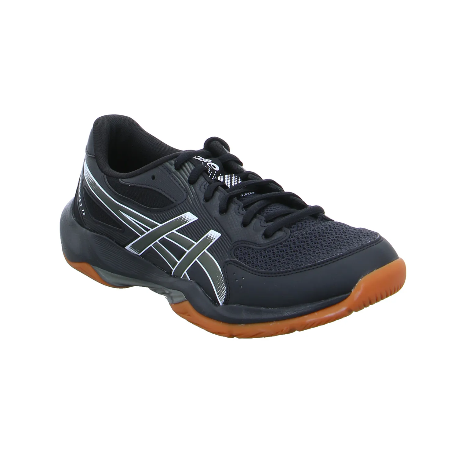 ASICS Indoor Freizeitschuh Schwarz Synthetik
