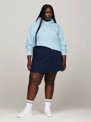 Blusa de moletom cropped essencial e descontraída