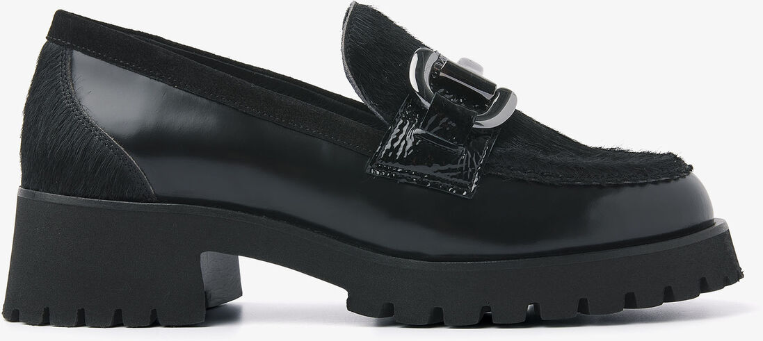 VIA VAI zwarte via vai loafers jace banks