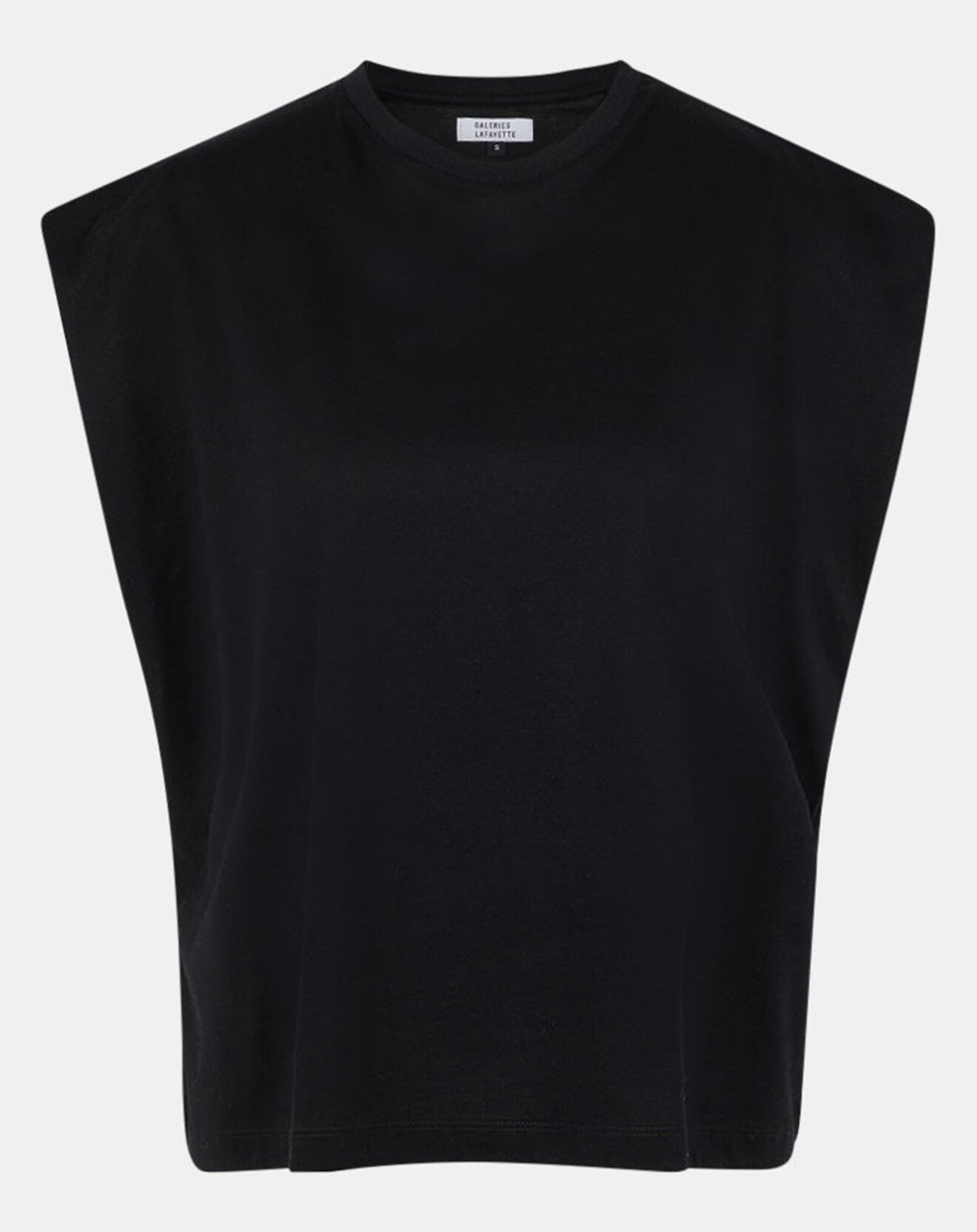 Galeries Lafayette T-Shirt en Coton Oeko-Tex® Bettina noir