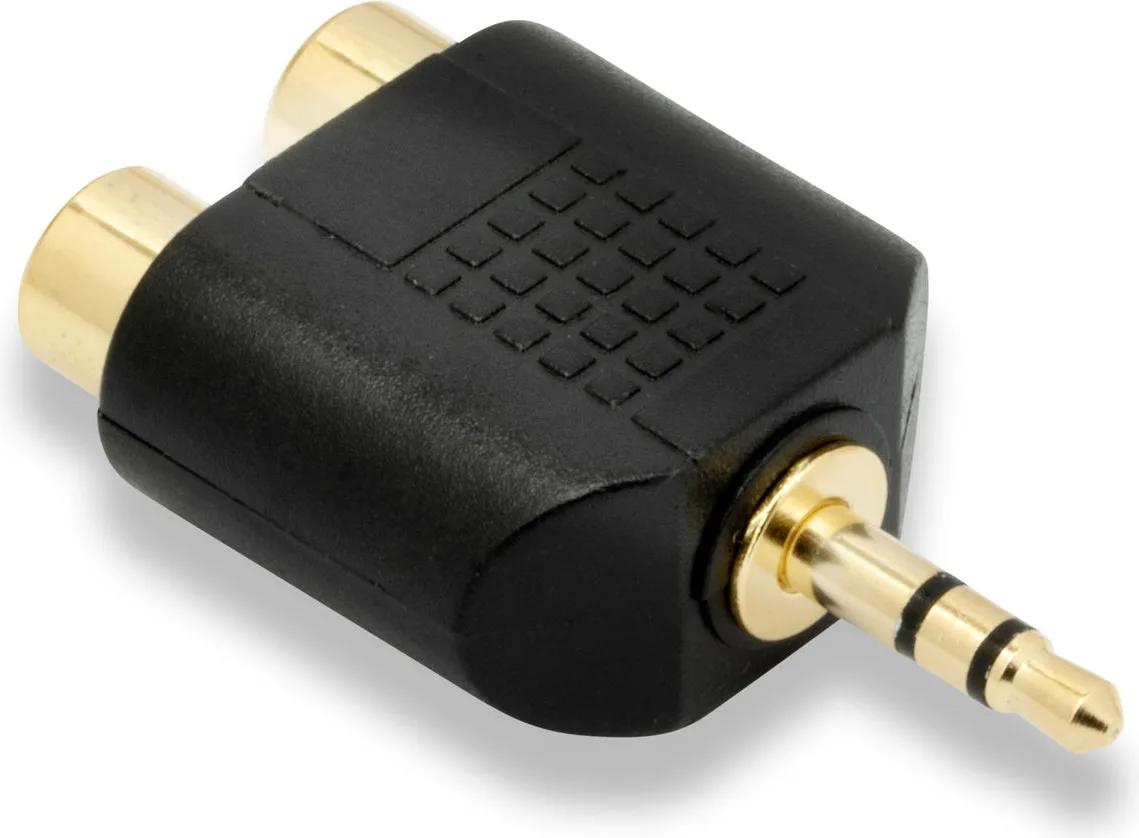 QED Connect Adaptateur RCA femelle vers Jack 3,5 mâle Adaptateurs audio
