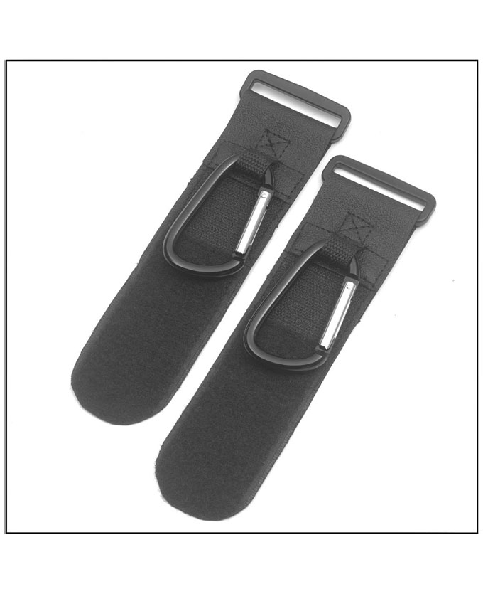 Yrda luxe tassenhaken 2 stuks Black