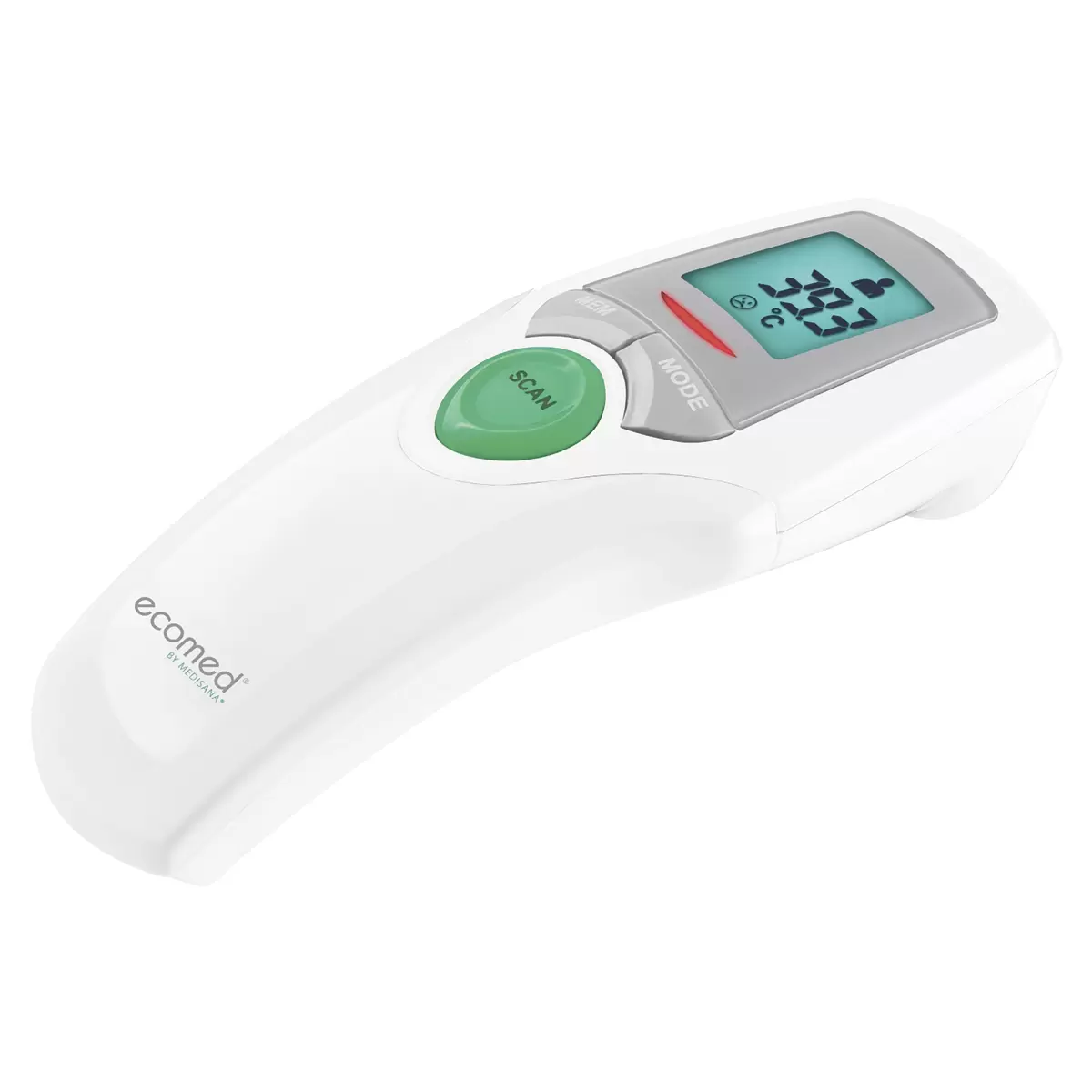 Infrarot-Thermometer Ecomed weiss