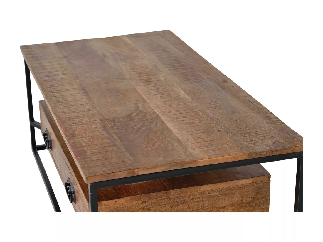 Table centrale MANGO Marrón.Giner y Colomer.45x60x120