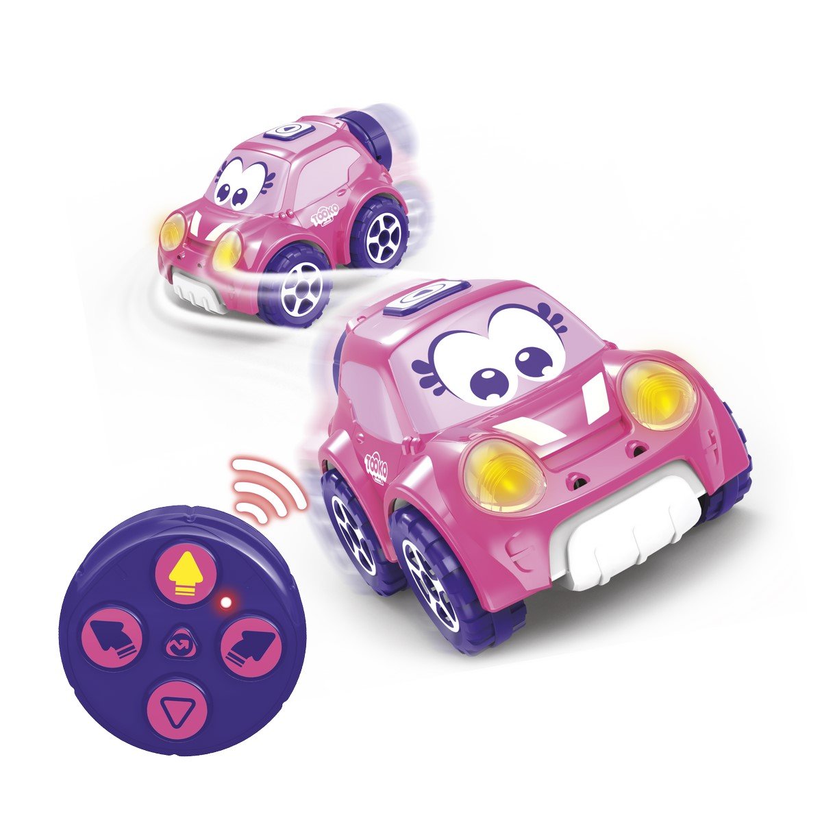 Voiture radiocommandée Follow Me rose