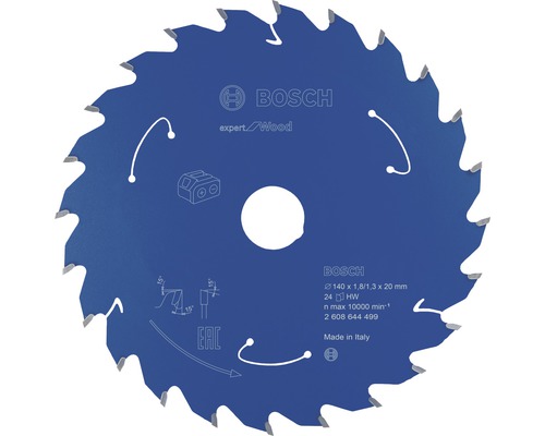 Cirkelzaagblad Expert voor Hout 140x20 mm Z24