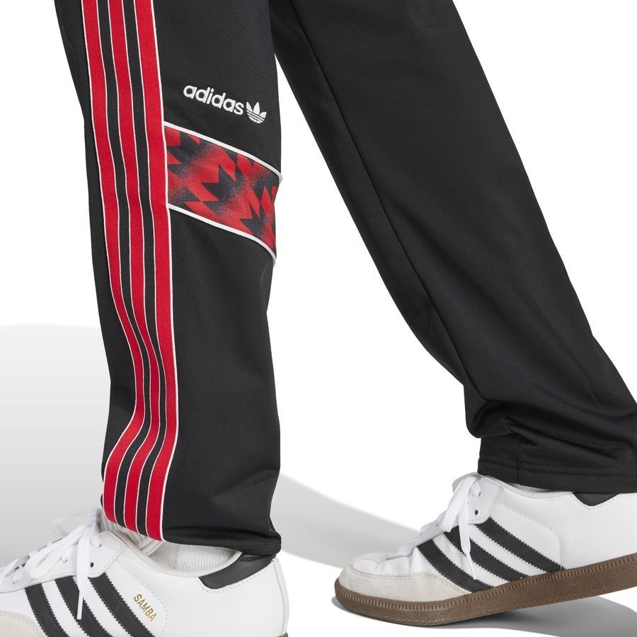 Manchester United Bas de Survêtement 1991 - Noir/Rouge ÉDITION LIMITÉE