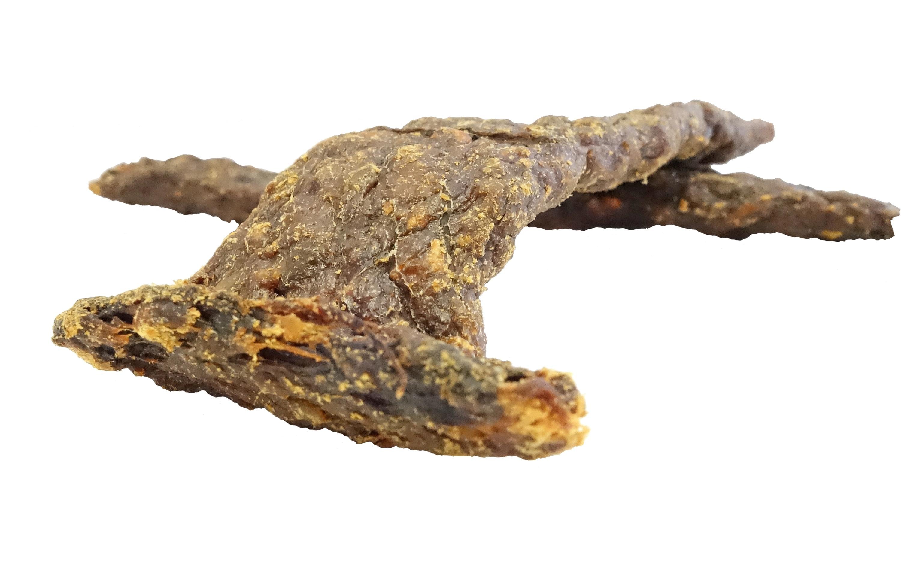 Kausnack Pferdekräcker, 250 gLeckere Belohnungsfleischstreifen, 99% Pferd