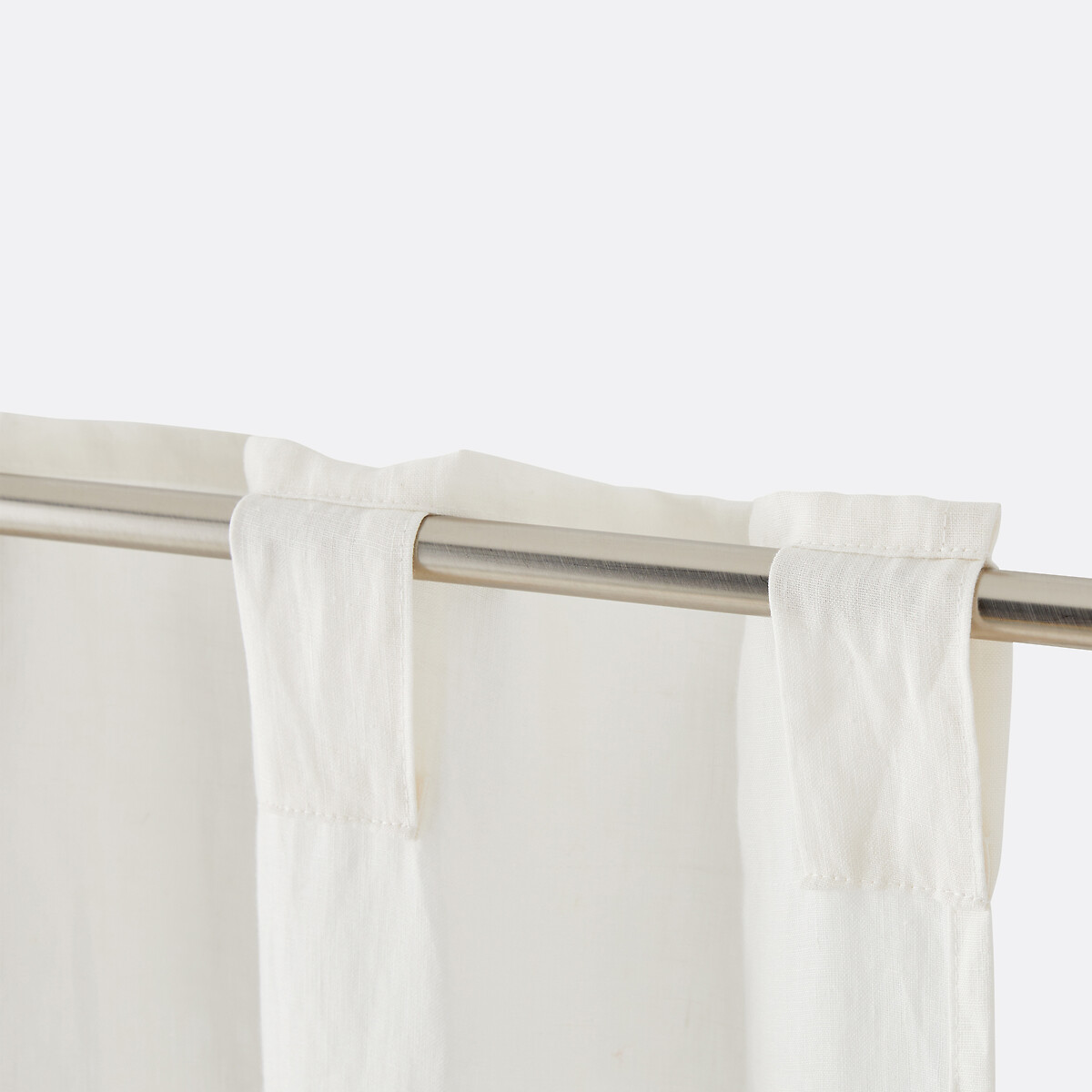 LA REDOUTE INTERIEURS<br>Cortina com laços ocultos em linho/veludo, Onega x Veludo