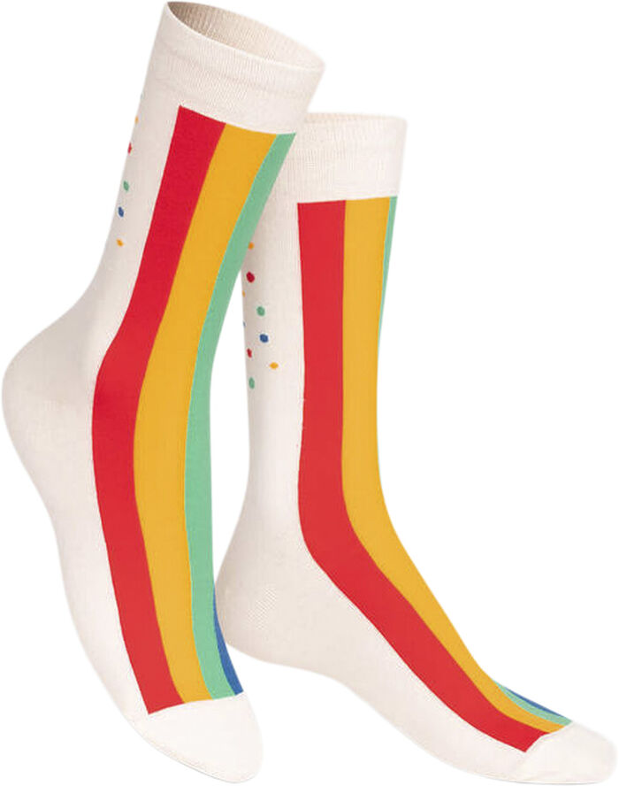 Eat My Socks Strømper - Rainbow Cake Multi