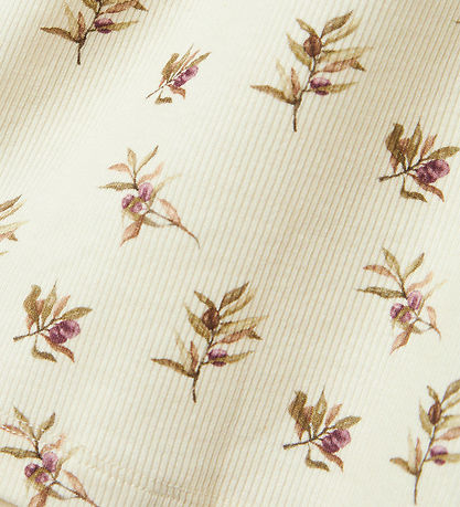 Lil' Atelier Kleid - Rib - NmfGavo - Turteltaube/Olive