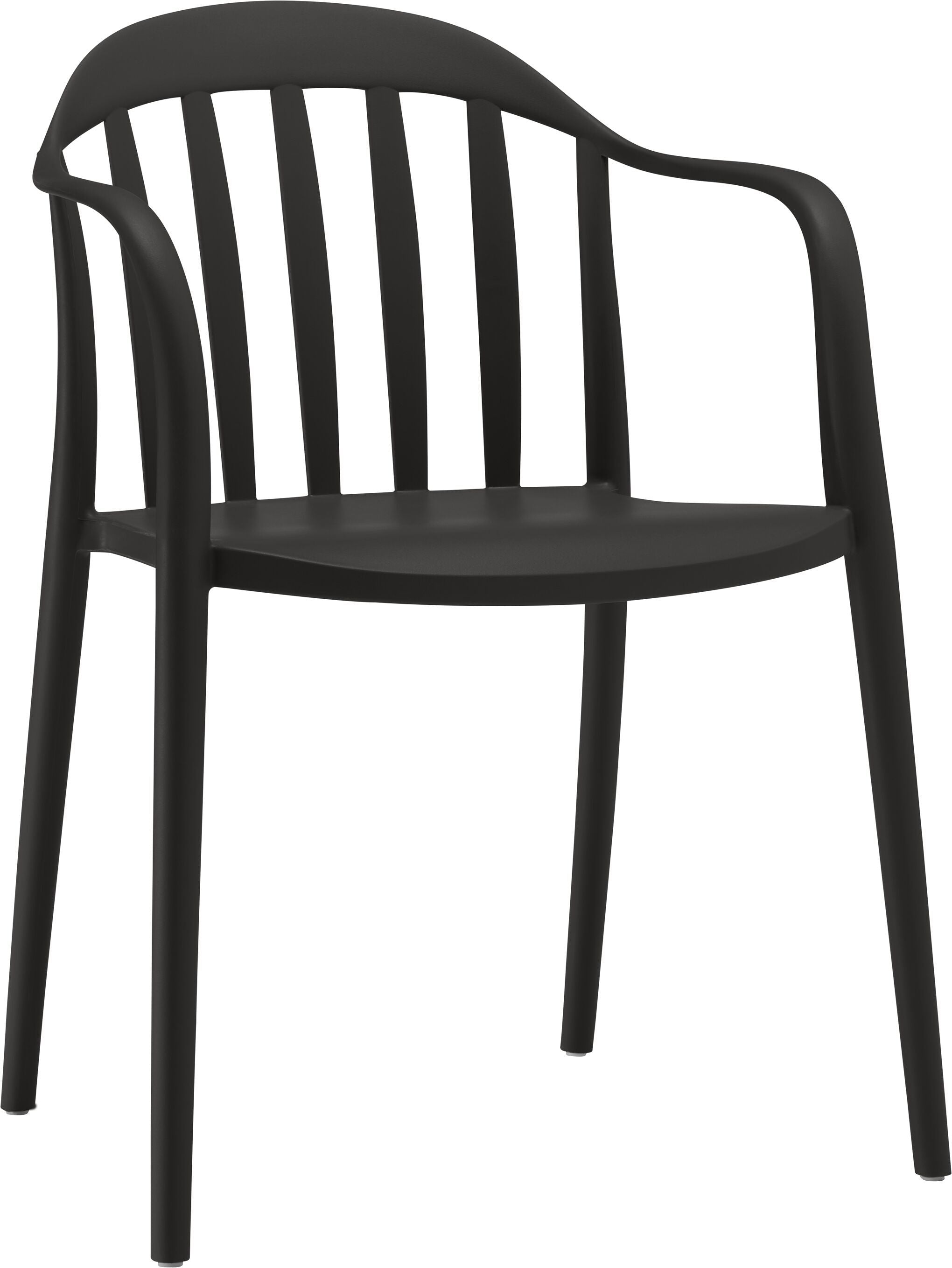 NAPARI Stuhl - Schwarz / B: 52.5 cm x T: 53.0 cm x H: 78.0 cm