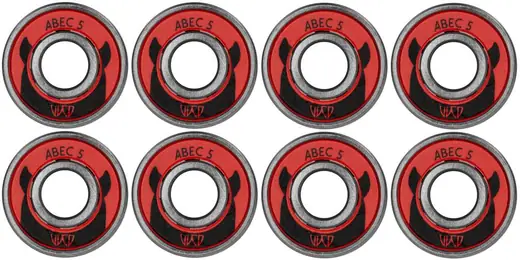 Wicked ABEC 5 Freespin 608 8-Pak Kuglelejer - Inliners Rulleskøjter