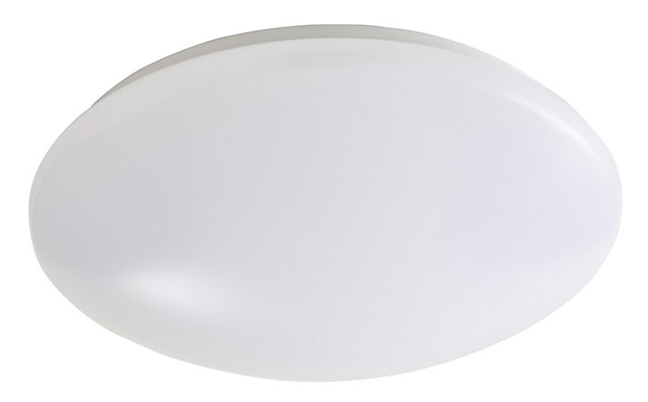 Plafonnier LED intégrée 1650lm 13W blanc froid GoodHome Ops blanc H.8.1 x Ø30 cm