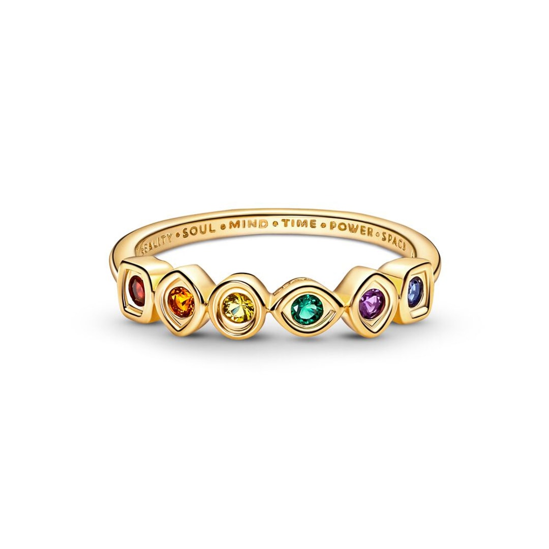 Pandora Gold Moments x Marvel The Avengers Infinity Steine Ring