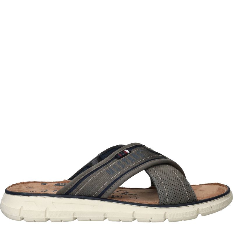 Mustang Slippers Grijs Heren